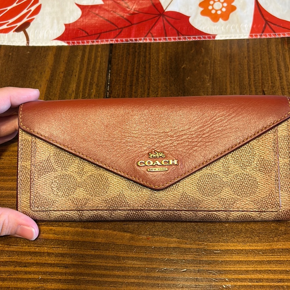 COACH FLAP WALLET